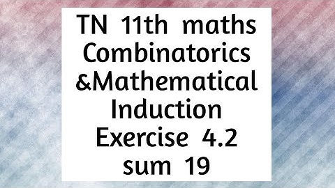 11th maths exercise 4.2 19th sum