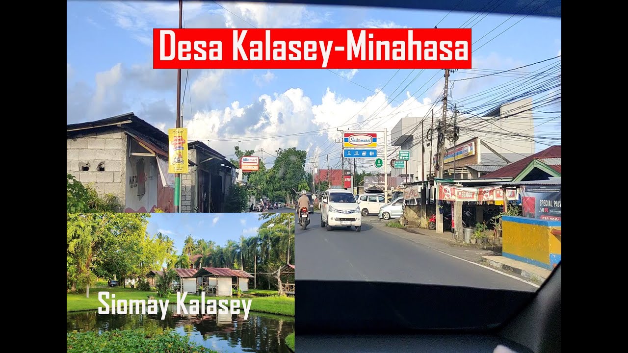 DESA KALASEY beragam potensi wisata, Perjalanan dari UNSRAT Manado menuju Desa Kalasey Minahasa