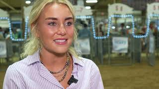 2026 Ohio State Fair Reserve Grand Champion Market Barrow - Victoria Gossard, Allen County