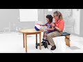 Head Control and Reaching in Sitting: Exercises for a Child with Cerebral Palsy #019