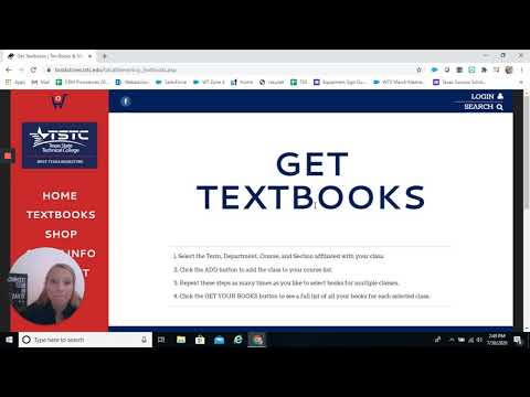 TSTC How to order books
