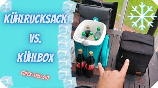 Kühlrucksack vs. Kühlbox