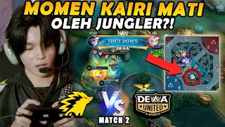 LINGG KUMAR KEMBALI KELUAR!! GILA PERTARUNGAN MAKRO ANTAR KEDUA TEAM!! - ONIC VS DEWA MATCH 2