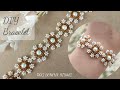 BAHAR ÇİCEĞİ BİLEKLİK YAPIMI / YENİ MODEL /SPRING FLOWER BRACELET MAKING / NEW MODEL /DİY