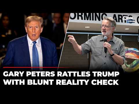 'It Is Despicable': Gary Peters Brutally Bashes Trump & GOP, Then Sends a Blunt Warning