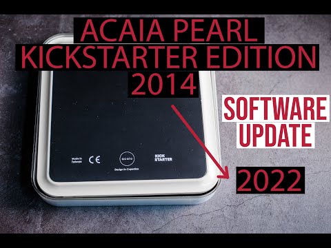 Acaia Pearl Kickstarter