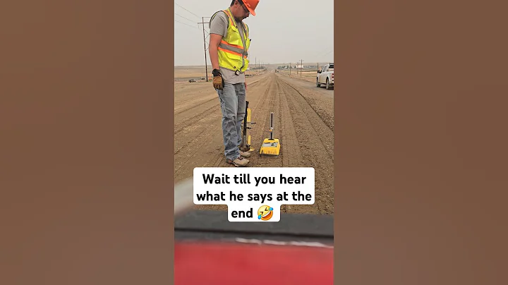 Testing compaction on hwy roads #work #testing #compaction #civilengineering #montana #406 #shorts