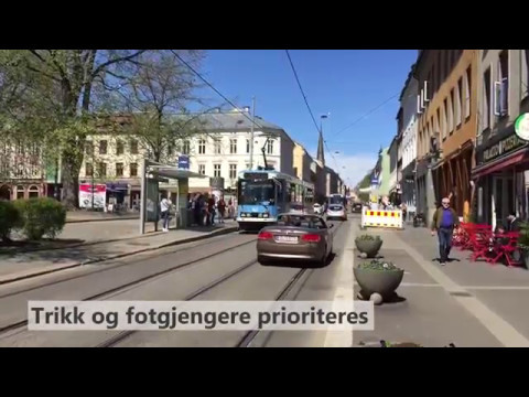 Video: Måte For Trikk Og Fotgjengere