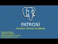 4- Patroni | Kurulum Sonrası İnceleme