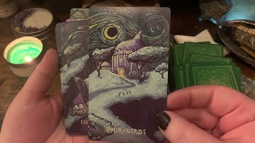 Cosma visions Oracle flip through