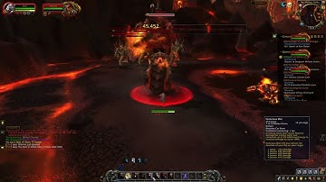 How to fight SHANNOX (Spawn) WoW Firelands Raid Solo