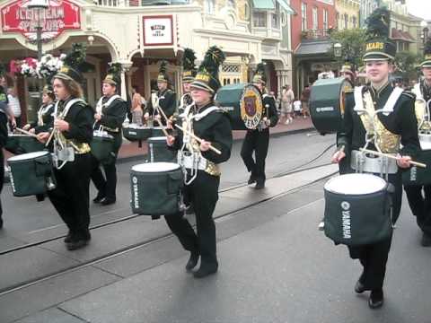 Bears Marching Band in Disney World