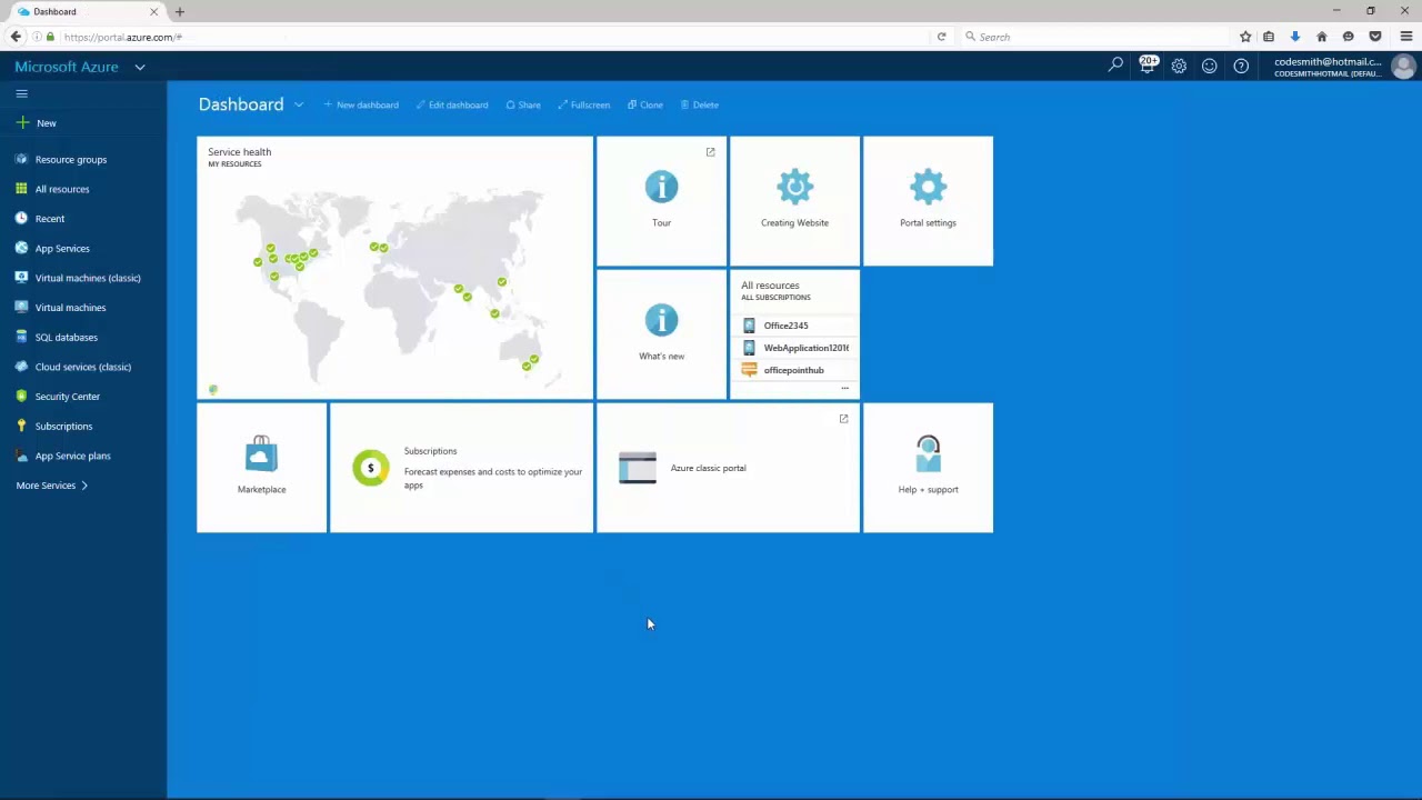 10 Implementing Azure App services Part 2 - YouTube