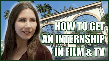 How To Get an Internship in Film & TV