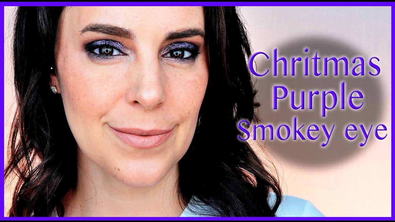 Taupe and Purple smokey eye for Christmas | Silvia Quiros Makeup