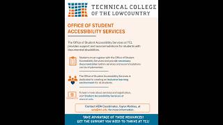 Welcome to TCL Student Accessibility Services