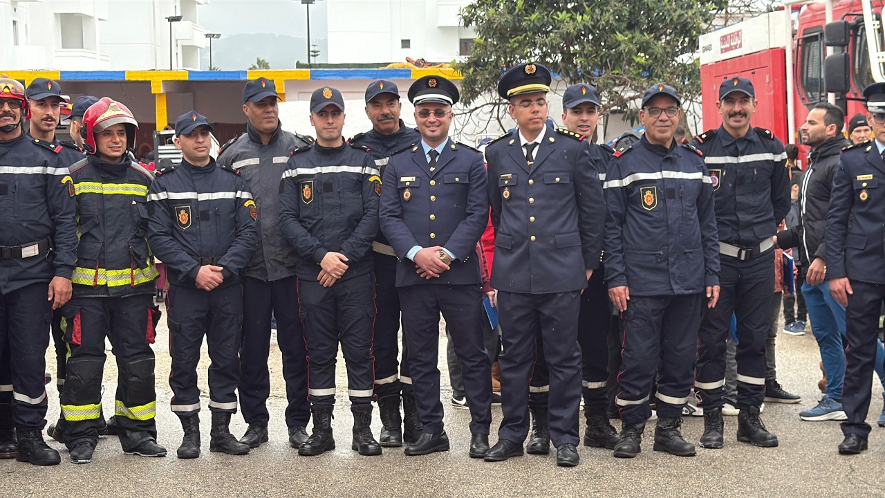 ثكنة تطوان تخلد اليوم العالمي للوقاية المدنية