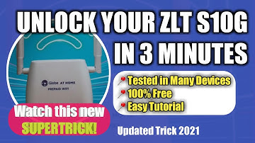 How to Unlock/Openline ZLT S10G | Unlocking Tricks in 3 Minutes