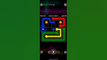 FLOW FREE BONUS PACK 7X7 LEVEL 9  COMPLETE SOLUTION #android #games #level #funfacts #amazingfacts