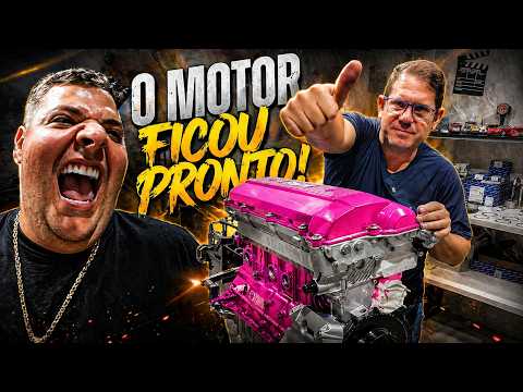 MONTAGEM COMPLETA DO MOTOR 2.5 6 CILINDROS BMW E36 DE DRIFT DO MAUMAUZK, SERÁ QUE ELE VAI GOSTAR?! ?