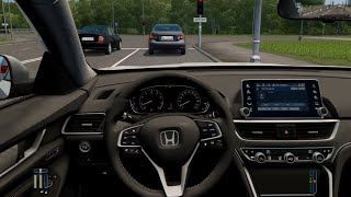 Honda Accord 2020 City Car Driving Home Edition [steering Wheel play] screenshot 3