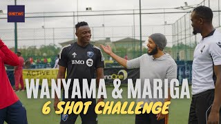 Victor Wanyama And Mariga Vs Onetwo Tv 6 Shot Challenge