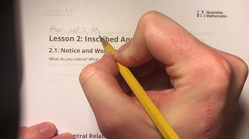 2.1 - Notice and Wonder