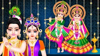 Lord Radha Krishna Live Temple Game screenshot 1