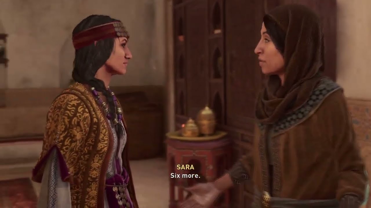 Assassins Creed Mirage (2023) - Part 057 - Arib and Sara/ Muhammad Ibn Tahir/ Governor's Office !!!