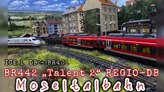 PIKO Talent 2, BR 442 REGIO DB & Minitrix ICE 1, BR 401 - Spur N 1:160 Digital & Sound