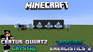 Certus Quartz Crystal 📀 Minecraft Applied Energistics Tutorial 📀 English 📀 #Minecraft