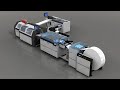 Universe Web "Paper process" - Automatic book sewing machine for digital printing - Meccanotecnica