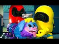 PJ Pug-A-Pillar Saves Mini-Crewmates - Among Us &amp; Poppy Playtime Animation