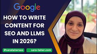 How to write content for SEO and LLMs in 2026
