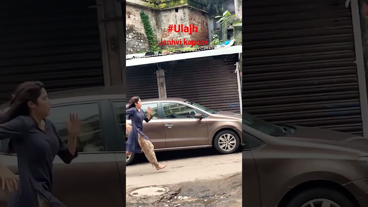 janhvi Kapoor in the action 