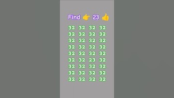 Find 23 odd number #shortvideo #iqtest #facts #maths