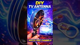 DIY TV Antenna – Watch Free Channels Easily#diy#chicken#smartphone#experiment#repair#lifehack