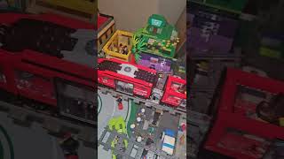 #LegoShorts Downtown Streetcar 60423 9V elevated train conversion #legotrains #ytshorts (4/30/26)