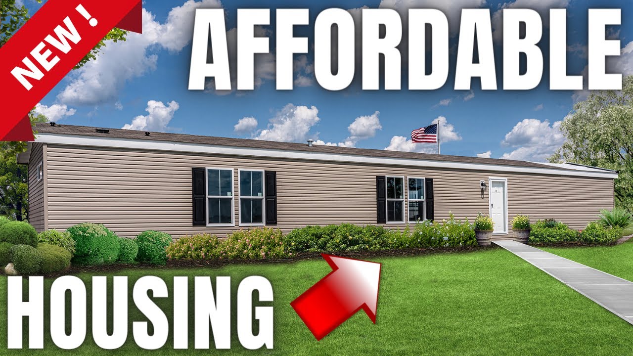 Affordable housing is BACK! 2022 single wide mobile home tour! - YouTube