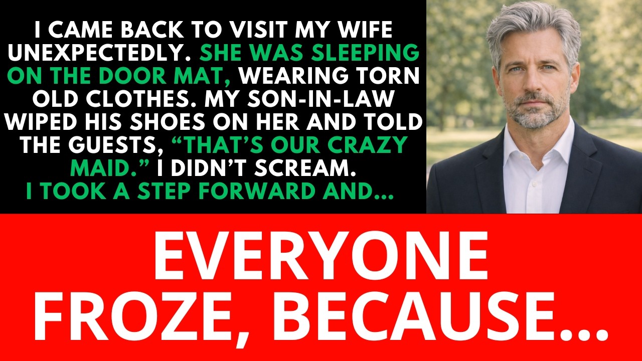 My Son-in-Law Treated My Wife Like His “Maid”—What I Did Next Left Him Speechless… | Voice Of Dad.