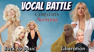 Christina Aguilera: Back to Basics vs Liberation Era | LIVE VOCAL BATTLE