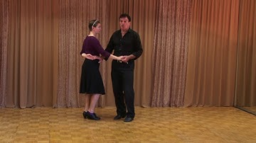 Jitterbug Single Time Swing Dance: Hammerlock Kicks