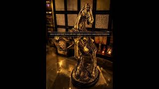 THE GOLD LEAFING WORK DONE ON ''HORSE"....