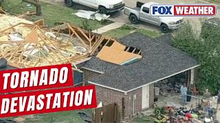 EF-3 Tornado Leaves A Trail of Destruction in North Texas