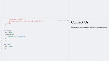 Vue.js 075 Global  Local Components