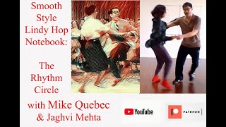 Smooth Style Lindy Hop Notebook:  The Rhythm Circle News