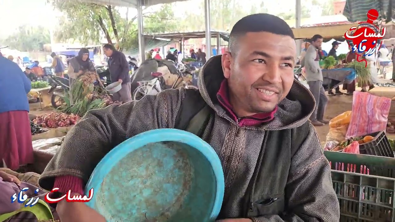 🔴♦️👌السوق الأسبوعي لمدينة أولوز إقليم تارودانت : جولة صغيرة  بالسوق الأسبوعي للخضر ..