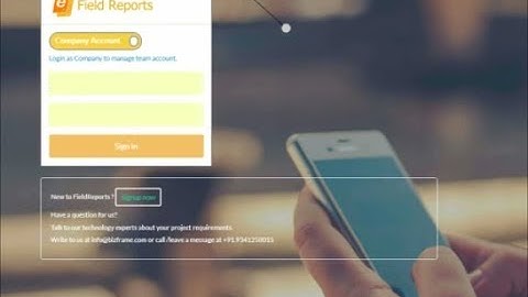 FieldReports- mobile data collection solution