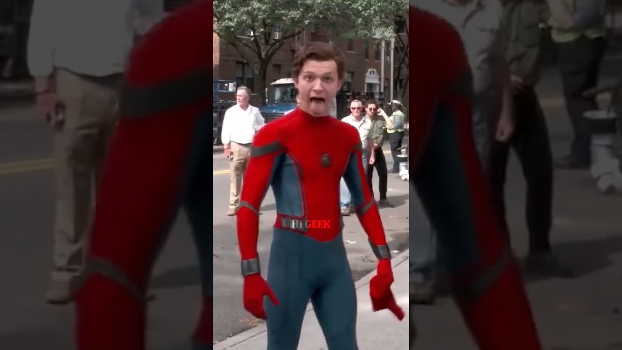 ⁣The Uncomfortable Truth: Inside Tom Holland's Spider-Man Costume #short #shorts #spiderman