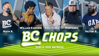 DUELO dos Bateras BC CHOPS Vol. 1 (Math, Kadoshi, Quina, Montanha e Vitinho)